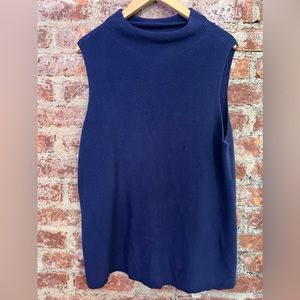 Chicos Blue Sweater Top